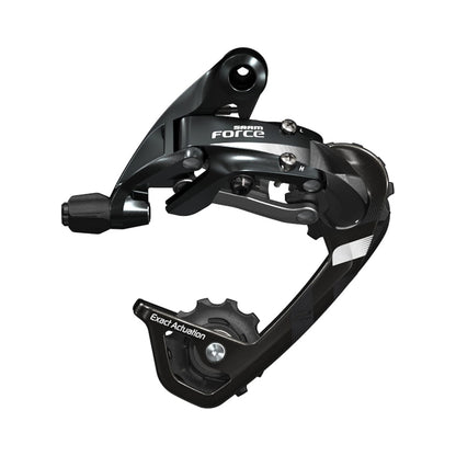 Cambio posteriore SRAM FORCE 22 11V a gabbia media – vista del prodotto su sfondo bianco