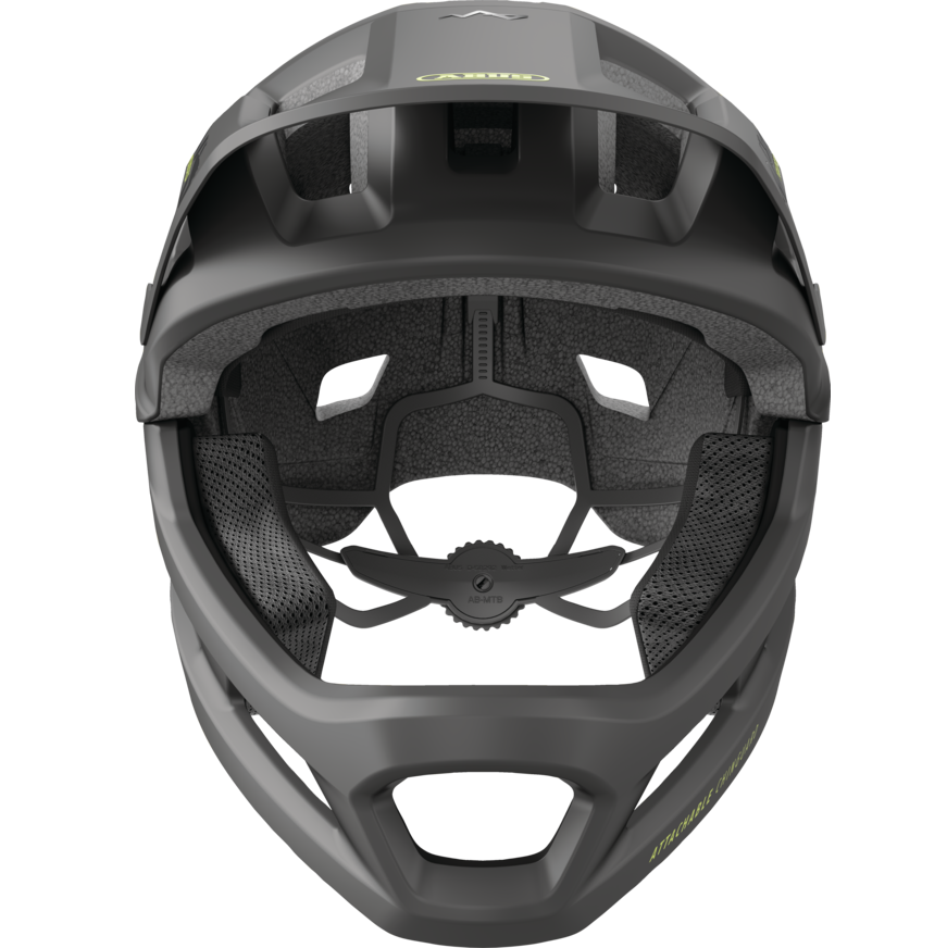 Casco da MTB ABUS YOUDROP FF Junior Velvet Nero