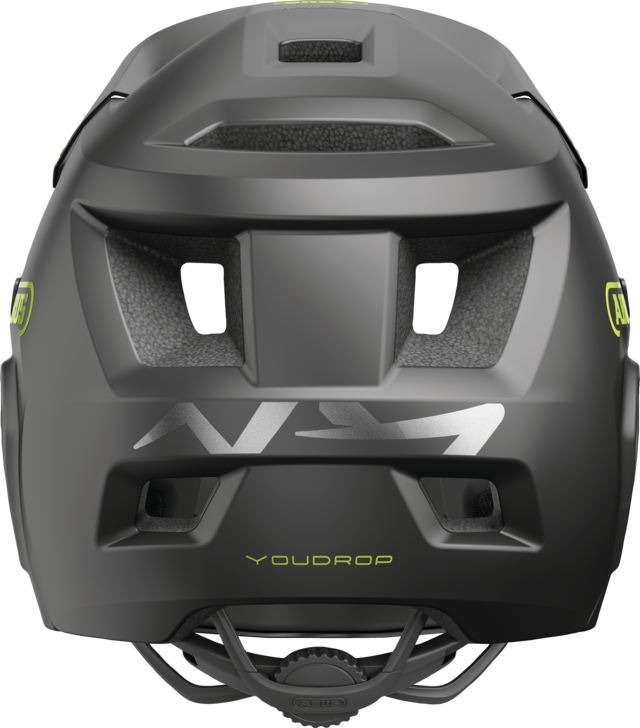 Casco da MTB ABUS YOUDROP FF Junior Velvet Nero