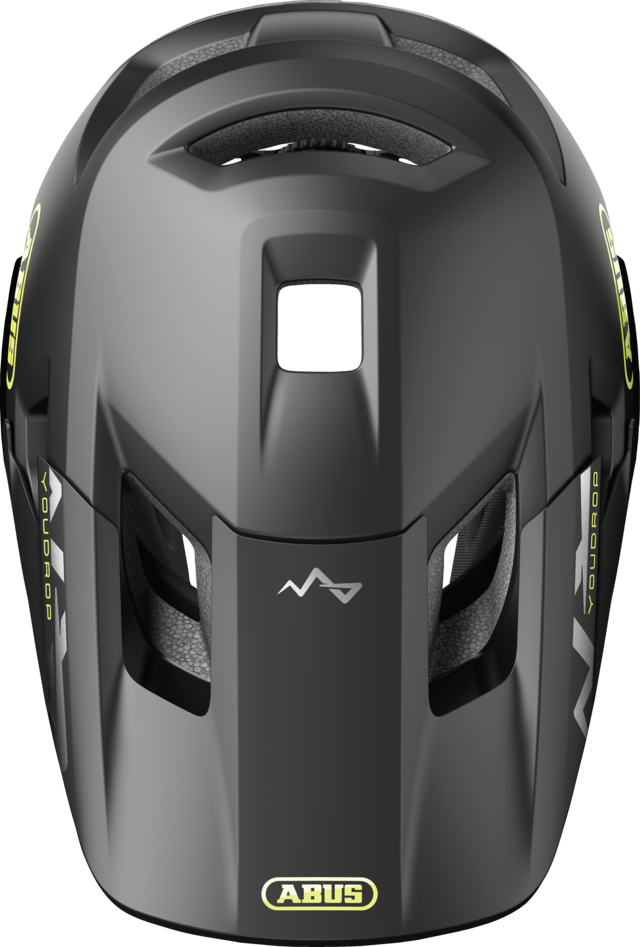 Casco da MTB ABUS YOUDROP FF Junior Velvet Nero