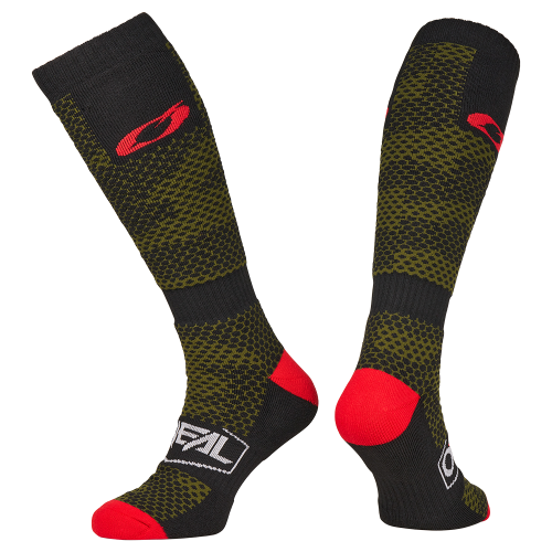 Calzini O'NEAL PRO MX COVERT Nero/Verde