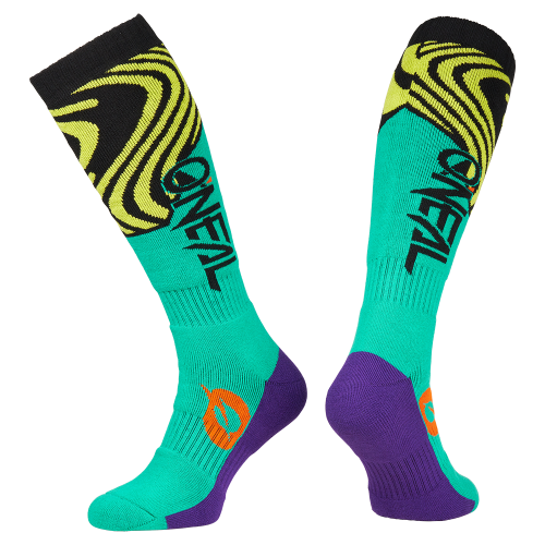 Calze O'NEAL PRO MX NOVA turchese/giallo