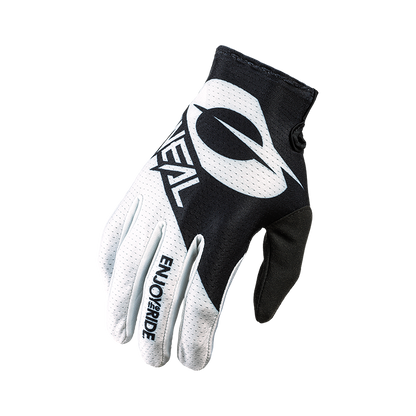 Guanti O'NEAL MATRIX STACKED Nero/Bianco