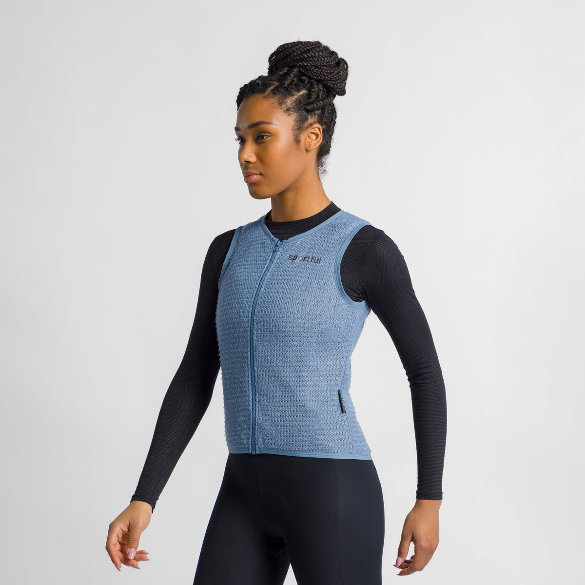 Maglia intima SPORTFUL ALPHA® senza maniche da donna blu