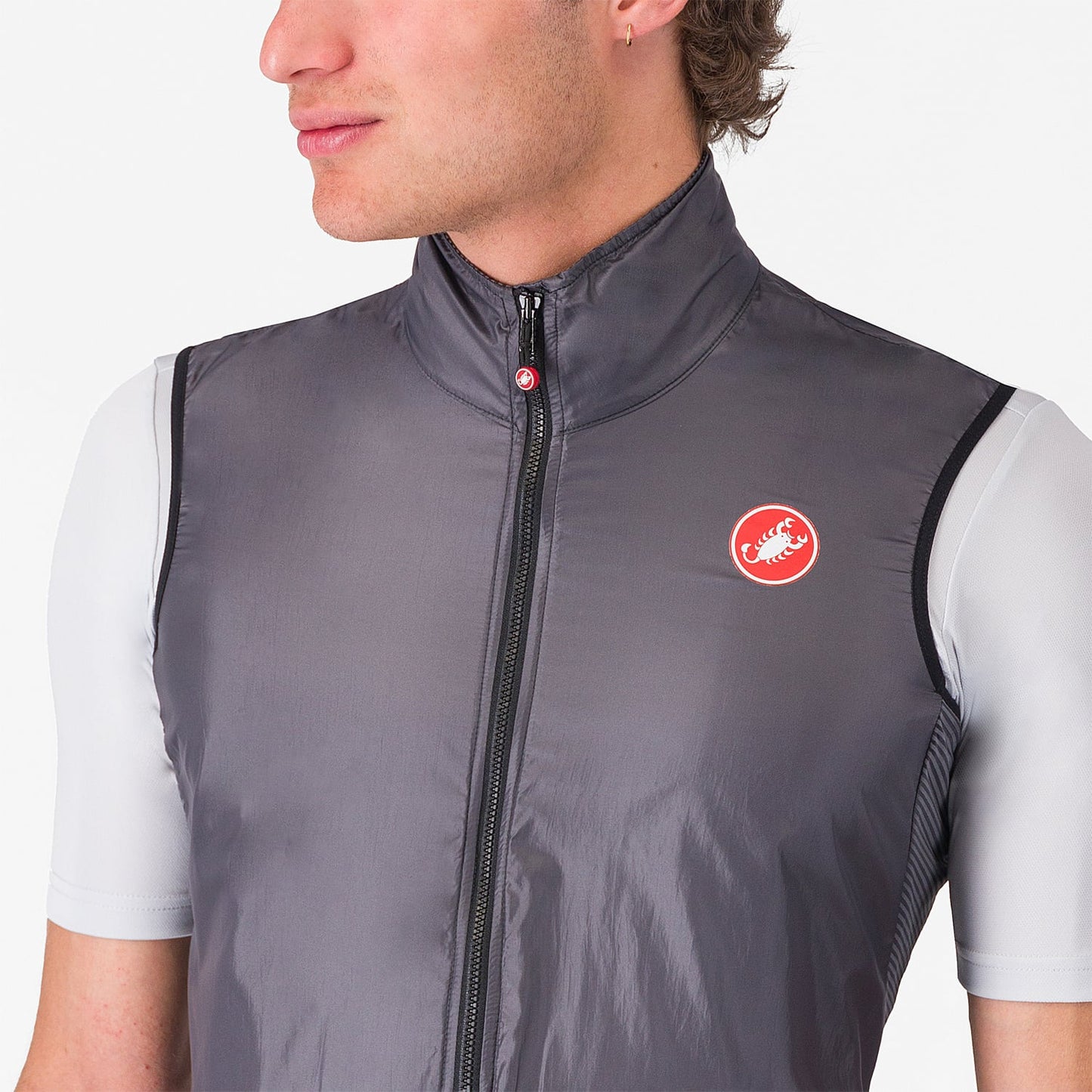 CASTELLI ARIA Gilet senza maniche Grigio scuro