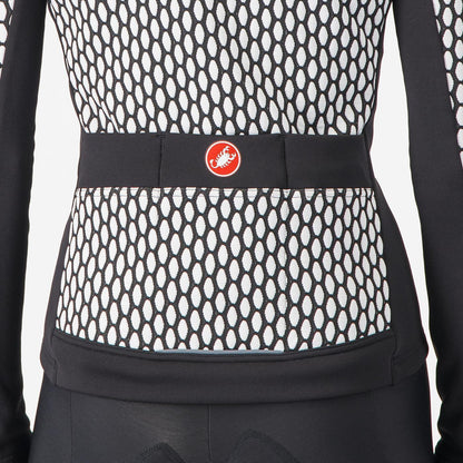 Maillot CASTELLI SFIDA 2 Femme Manches Longues Nero/Bianco