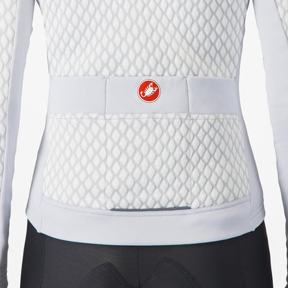 Maillot CASTELLI SFIDA 2 Femme Manches Longues Grigio Chiaro