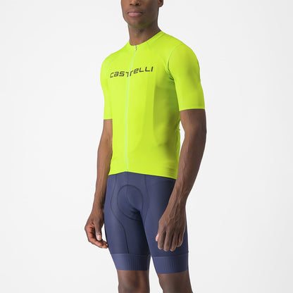Maglia CASTELLI PROLOGO LITE Maniche Corte Gialla