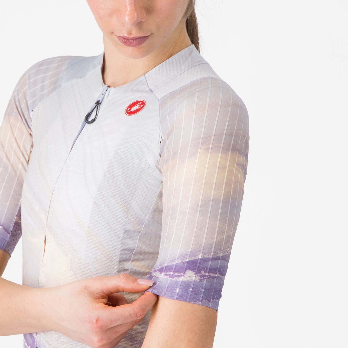 Maglia a maniche corte CASTELLI AERO PRO 8S Donna Multicolore