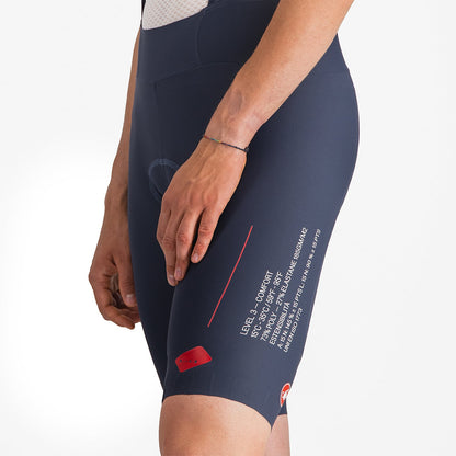 Pantaloncino Corto con Bretelle CASTELLI ESPRESSO R--A/D Blu