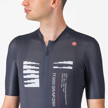 Maglia CASTELLI ESPRESSO R--A/D Maniche Corte Blu