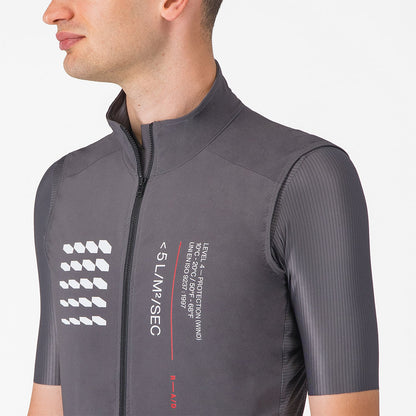 Gilet senza Maniche ESPRESSO R--A/D Grigio Fumo