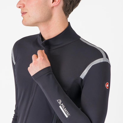 Giacca CASTELLI PERFETTO RoS 3 Nero/Nero Reflex