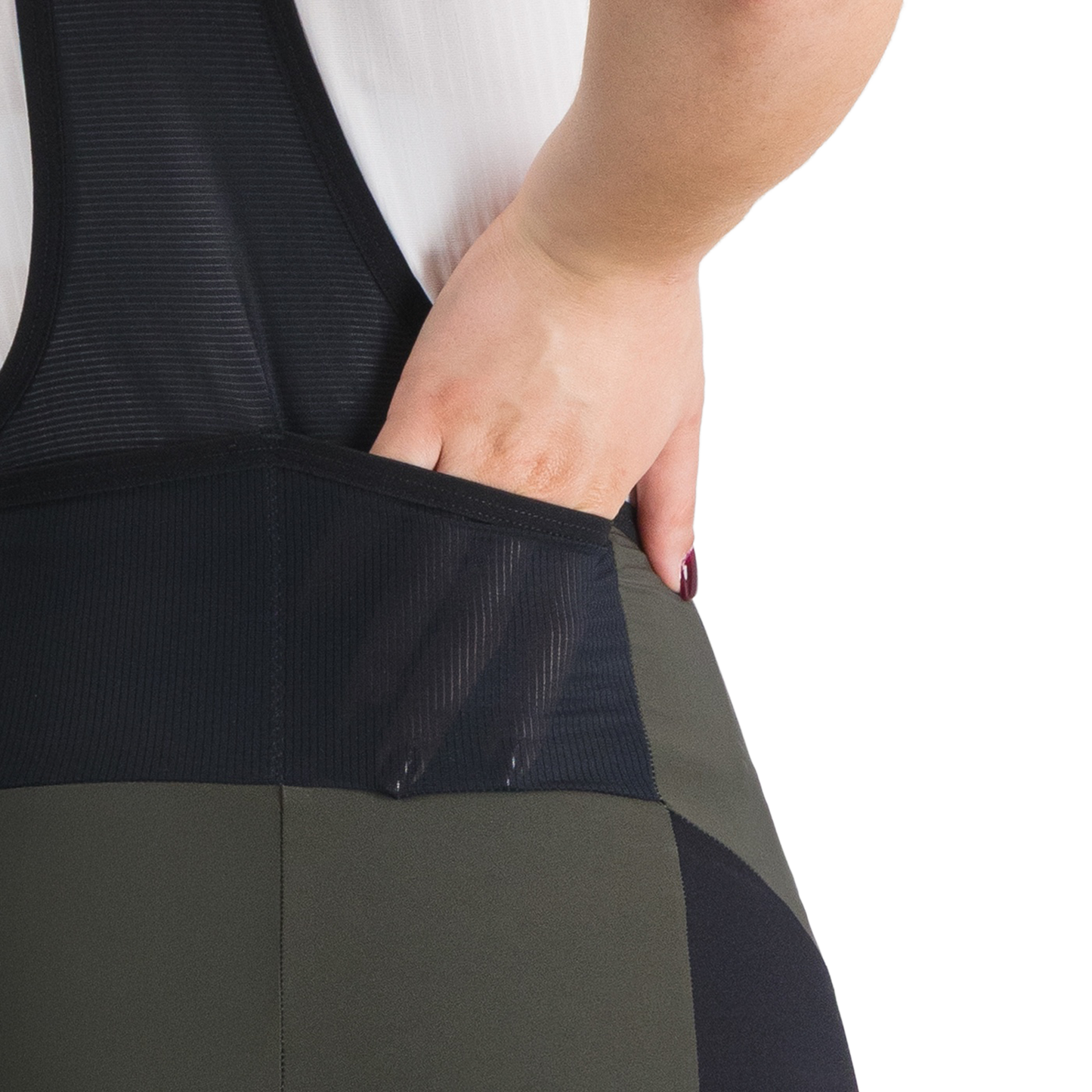 Pantaloncini SPORTFUL SUPERGIARA 2 da donna Khaki/Nero