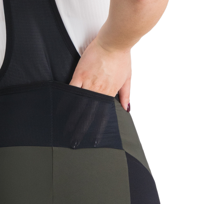 Salopette Corta SPORTFUL SUPERGIARA 2 Donna Kaki/Nero