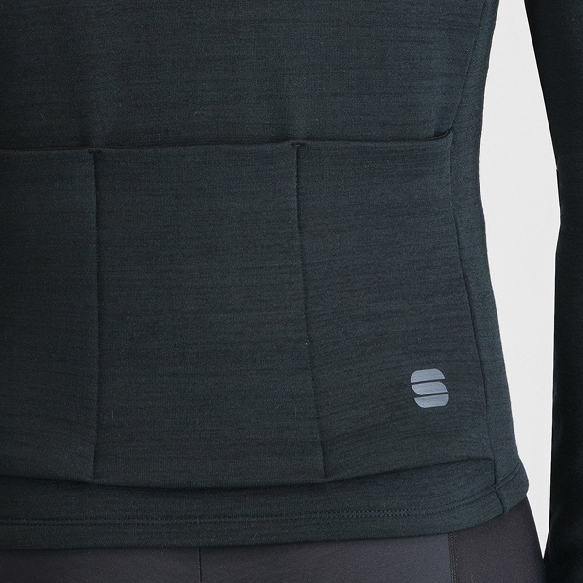 Maglia SPORTFUL SUPERGIARA WOOL a maniche lunghe nera