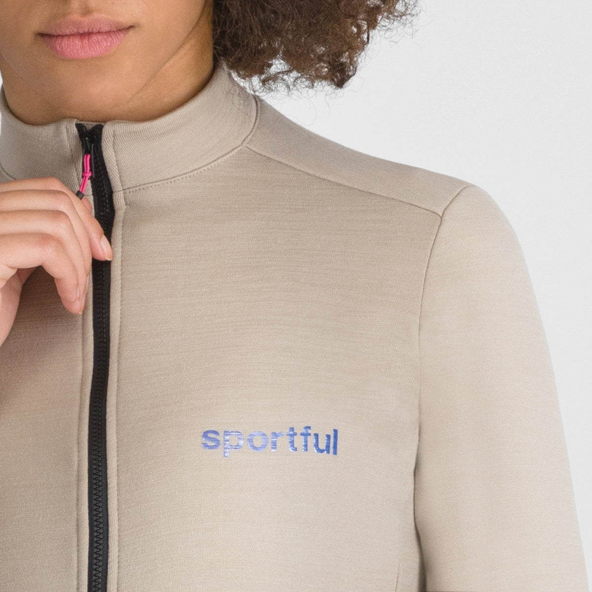 Maglia SPORTFUL SUPERGIARA WOOL da donna a maniche lunghe beige
