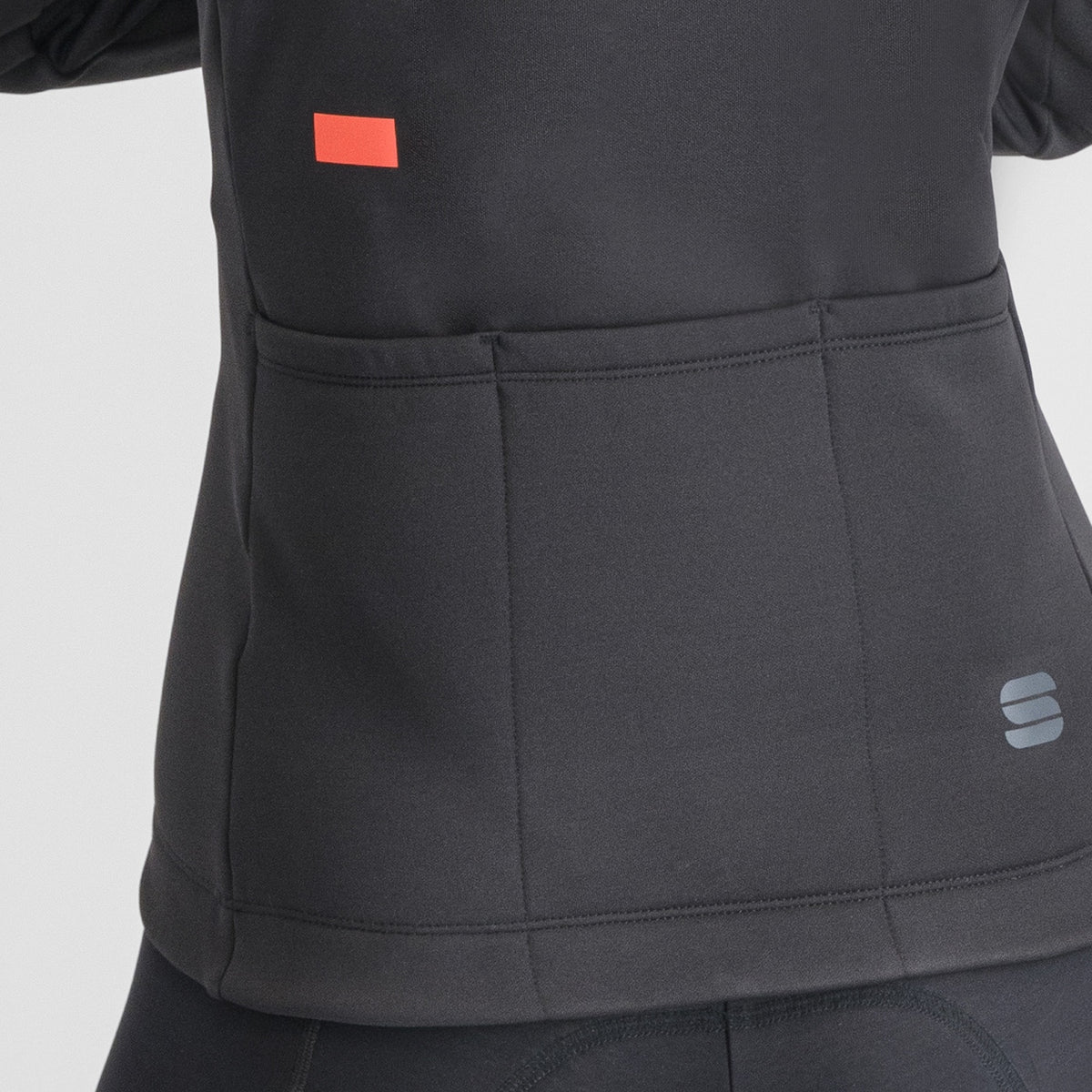 Maglia SPORTFUL CLASSIC da donna a maniche lunghe nera