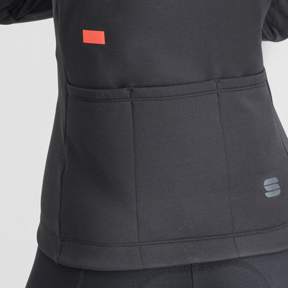 Maglia SPORTFUL CLASSIC da donna a maniche lunghe nera