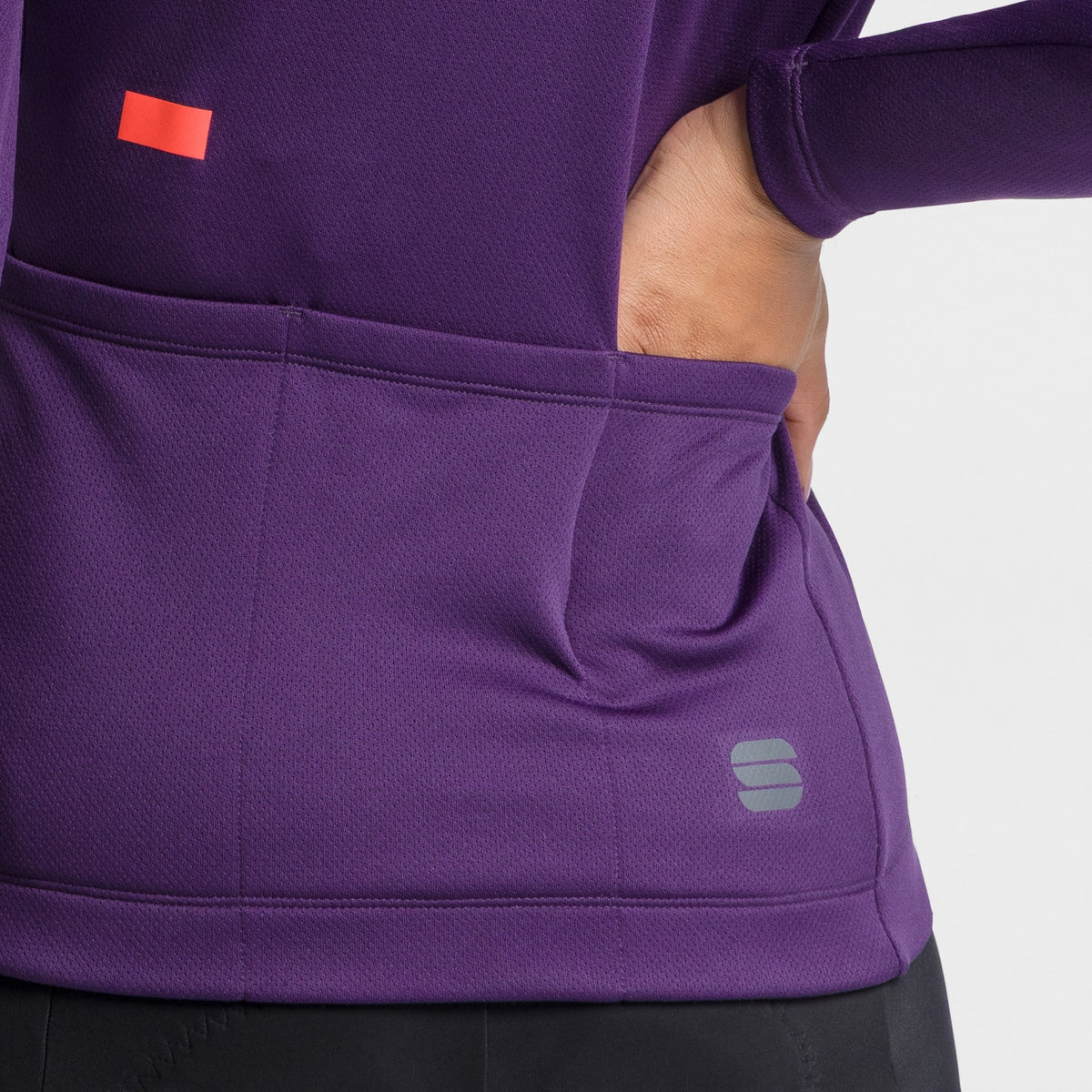 Maglia SPORTFUL CLASSIC da donna a maniche lunghe viola