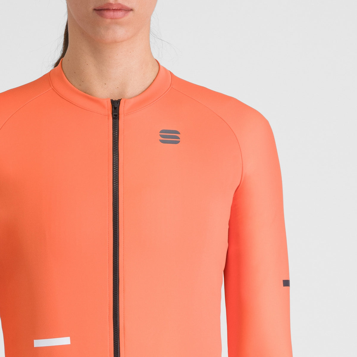 Maglia SPORTFUL SUPERNOVA da donna a maniche lunghe rossa