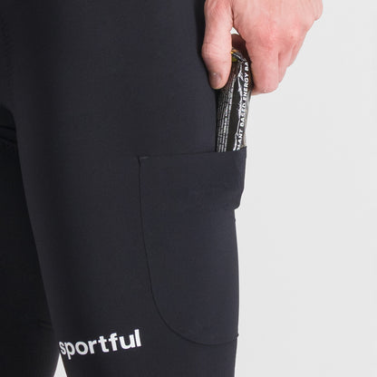 Tuta SPORTFUL G-SUIT Maniche Corte Nero/Grigio