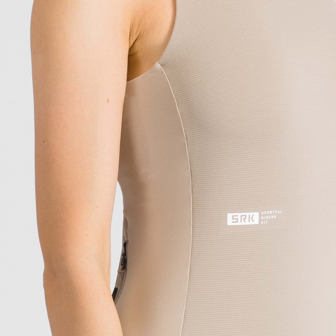SPORTFUL SRK TOP Donna Maglia senza maniche Beige