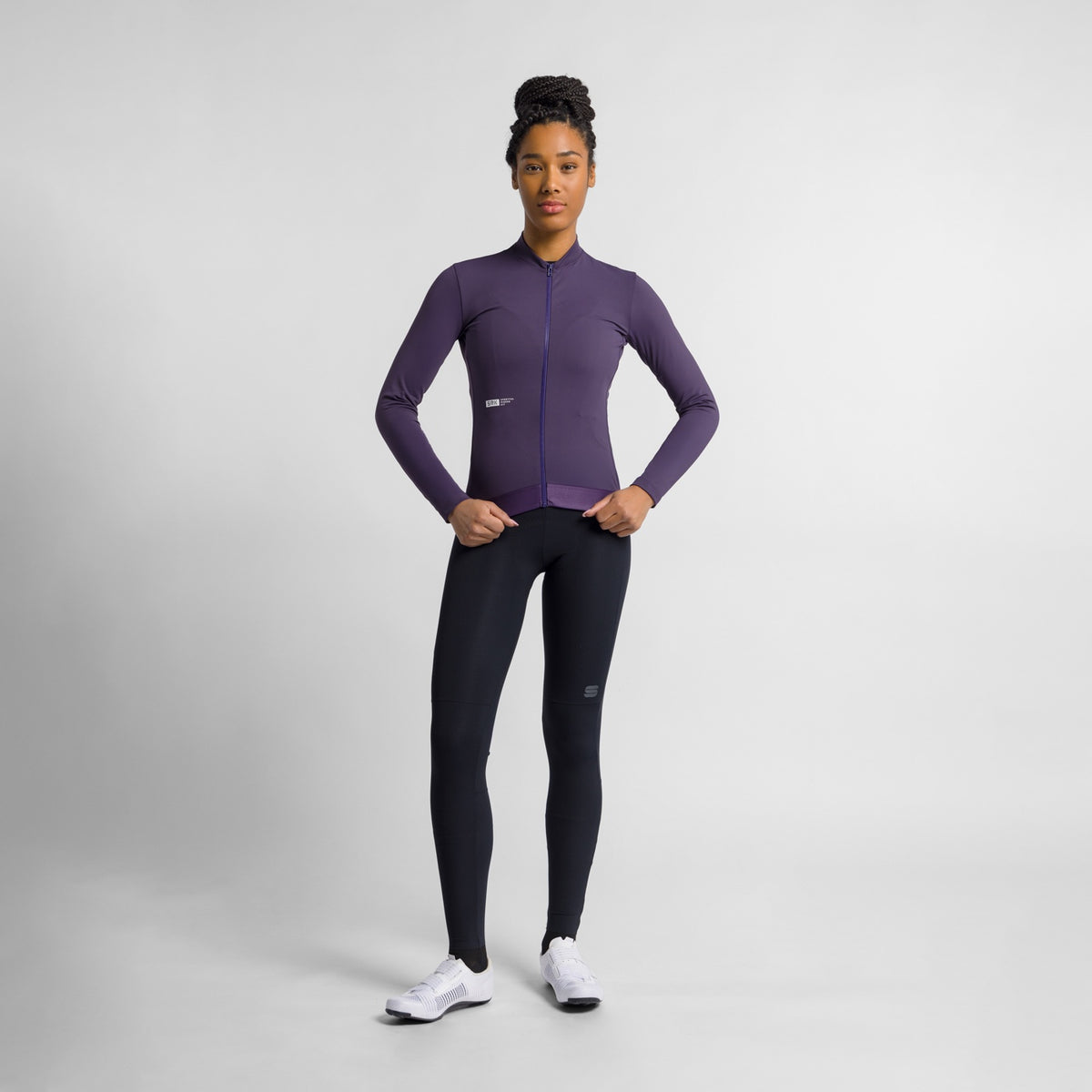 Maglia SPORTFUL SRK 2 da donna a maniche lunghe viola