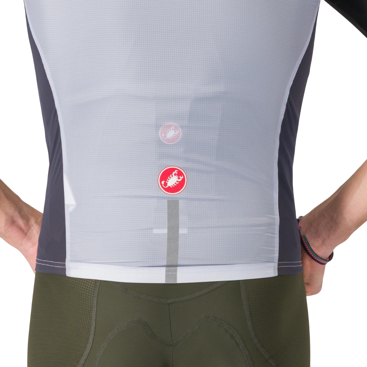 CASTELLI SQUADRA STRETCH Giacca senza maniche Grigio