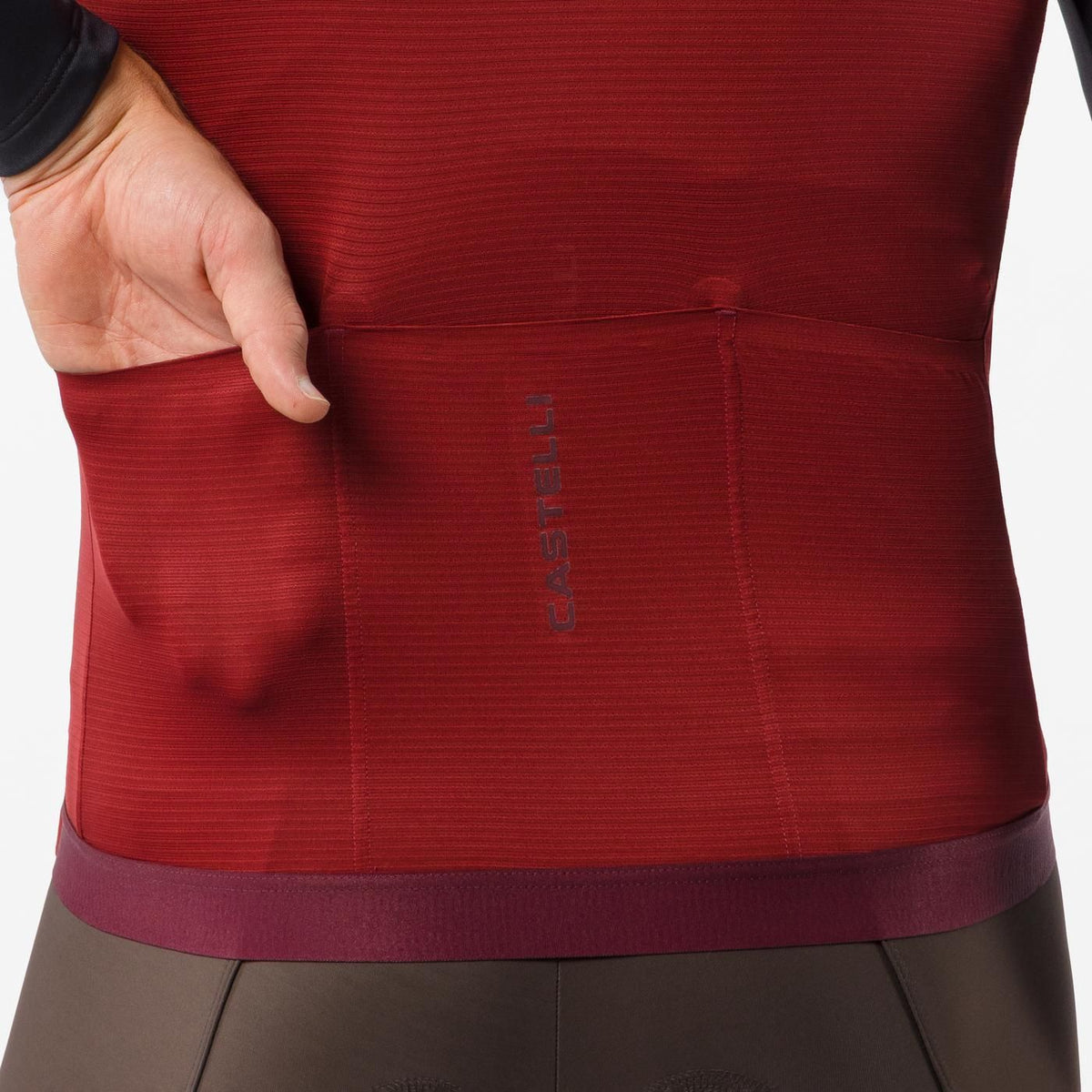 Gilet CASTELLI ESPRESSO 2 Bordeaux