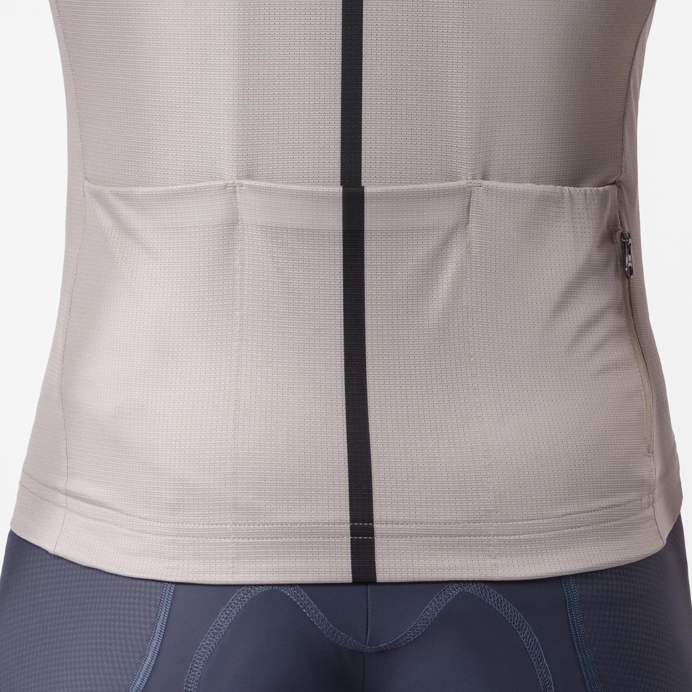 Maglia CASTELLI DRITTONE LOGO Manica Corta Clay