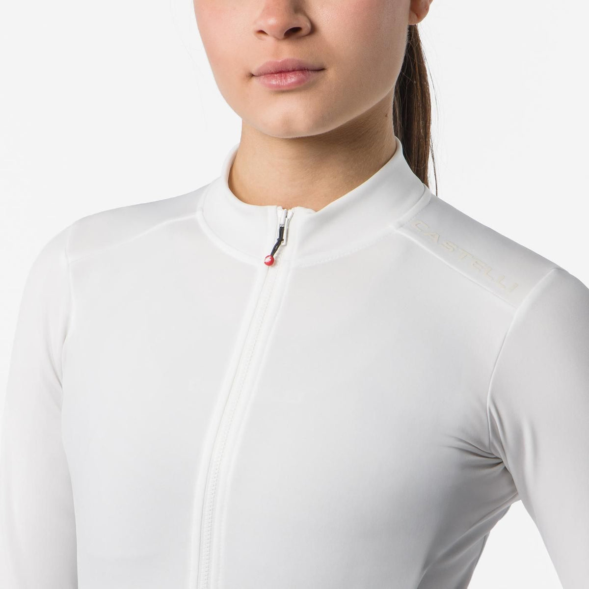 Maglia CASTELLI ESPRESSO THERMAL 2 Donna Avorio