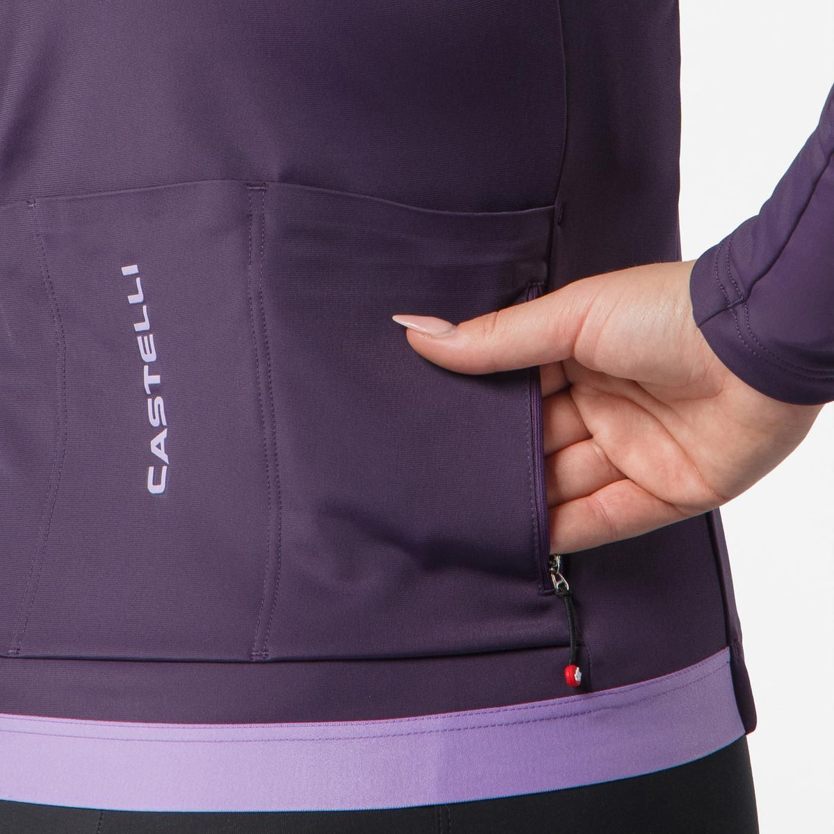 Maglia CASTELLI ESPRESSO THERMAL 2 Donna Blu Navy