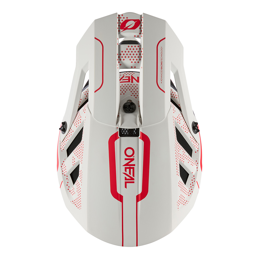 O'NEAL BLADE POLYACRYLITE STRIKE Casco MTB Bianco/Rosso