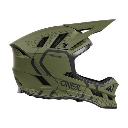 Casco MTB O'NEAL BLADE POLYACRYLITE STRIKE Verde/Nero