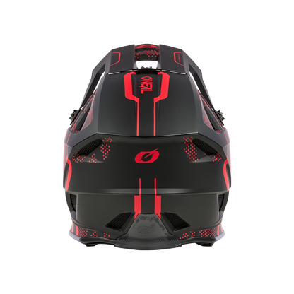 Casco MTB O'NEAL BLADE POLYACRYLITE STRIKE Nero/Rosso