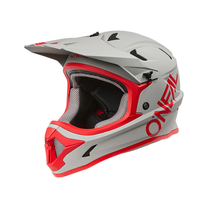 Casco MTB O'NEAL SONUS SOLID Grigio/Rosso
