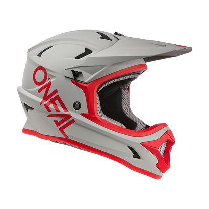 Casco MTB O'NEAL SONUS SOLID Grigio/Rosso