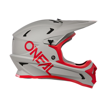 Casco MTB O'NEAL SONUS SOLID Grigio/Rosso