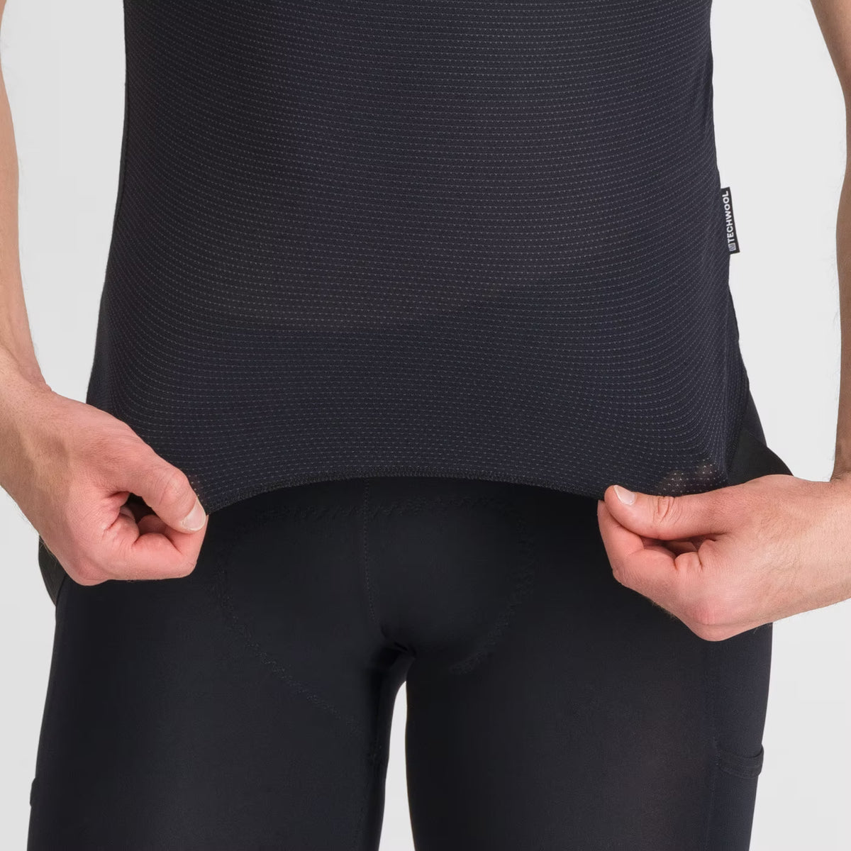 Intimo SPORTFUL in merino a maniche corte nero