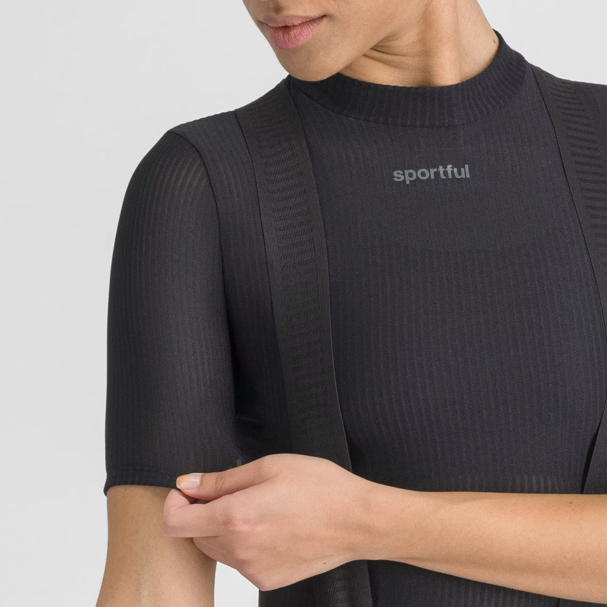 Intimo SPORTFUL invernale a maniche corte da donna nero