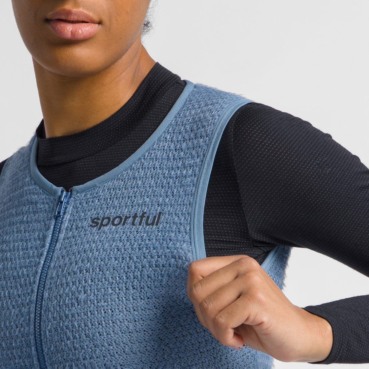 Maglia intima SPORTFUL ALPHA® senza maniche da donna blu