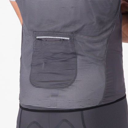 Gilet Senza Maniche CASTELLI ARIA Grigio Scuro