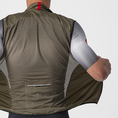 Gilet Senza Maniche CASTELLI ARIA Marrone