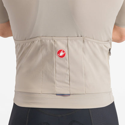 Maglia CASTELLI PROLOGO LITE Maniche Corte Beige
