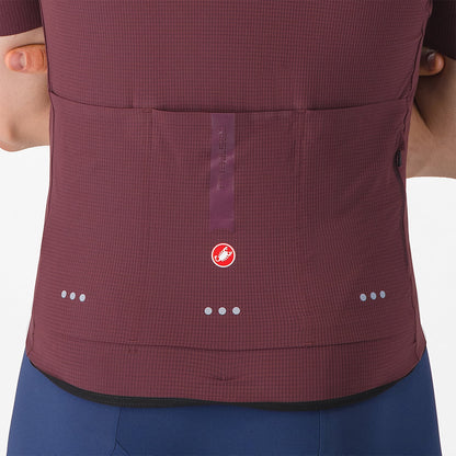 Maglia CASTELLI PREMIO EVO Maniche Corte Bordeaux