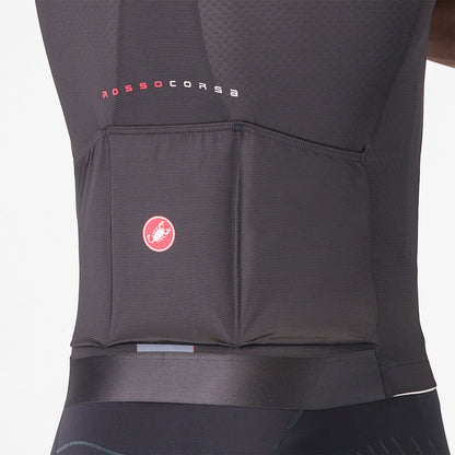 Maglia CASTELLI AERO RACE 8S Maniche Corte Nera
