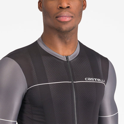 Maglia CASTELLI UNLIMITED ENDURANCE 2 Maniche Corte Nera