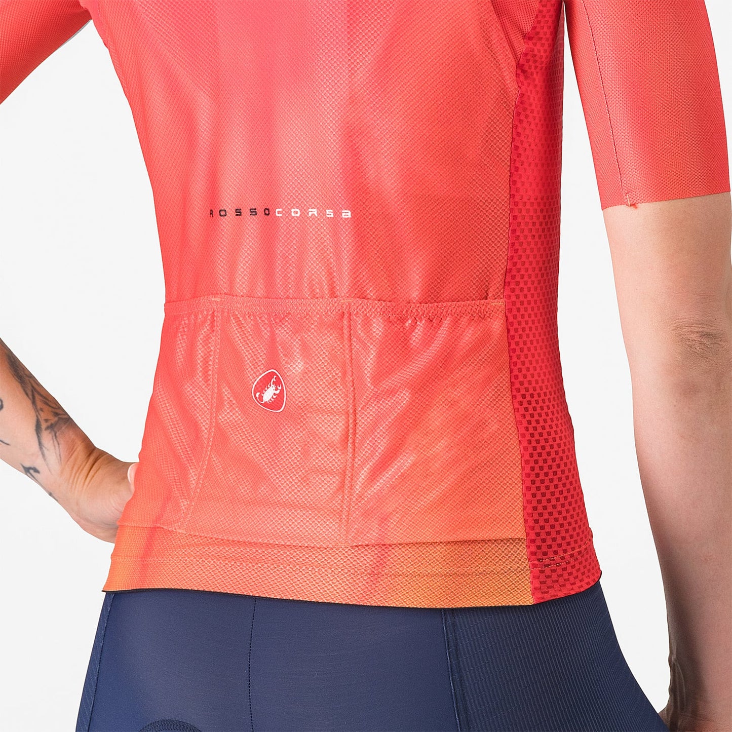 Maglia CASTELLI CLIMBER'S A/C Donna a manica corta Hibiscus