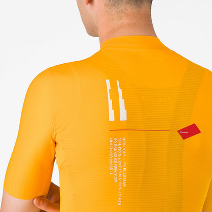 Maglia CASTELLI ESPRESSO R--A/D Maniche Corte Arancione